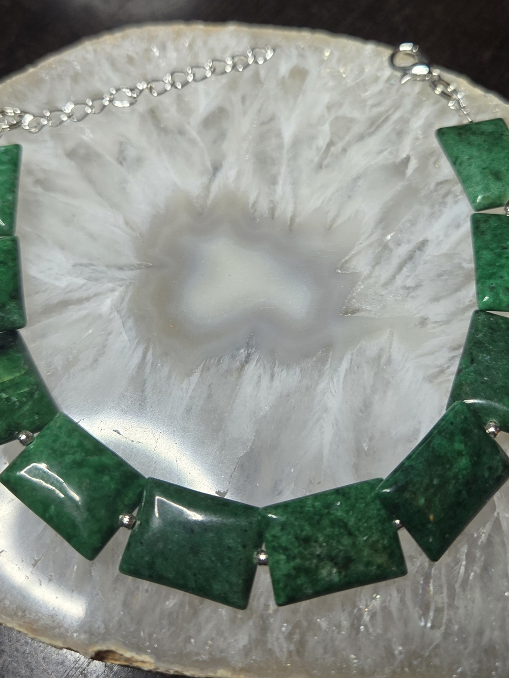 Emerald Green Jade Bracelet